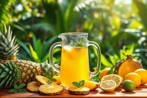 Detox de Abacaxi: Receita Potente