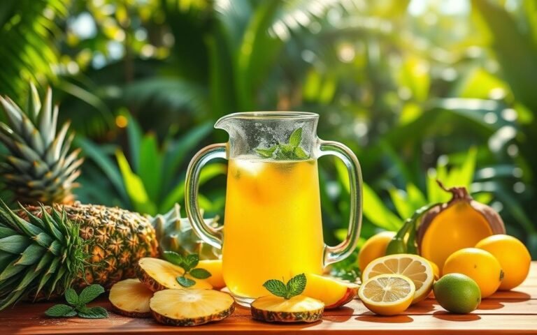 Detox de Abacaxi: Receita Potente