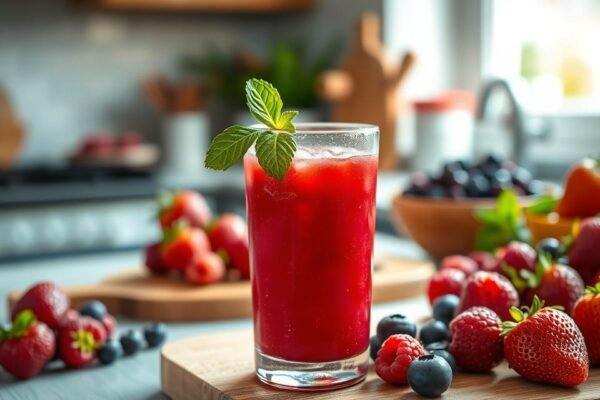 Detox de Frutas Vermelhas: Antioxidante Natural
