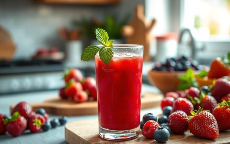 Detox de Frutas Vermelhas: Antioxidante Natural