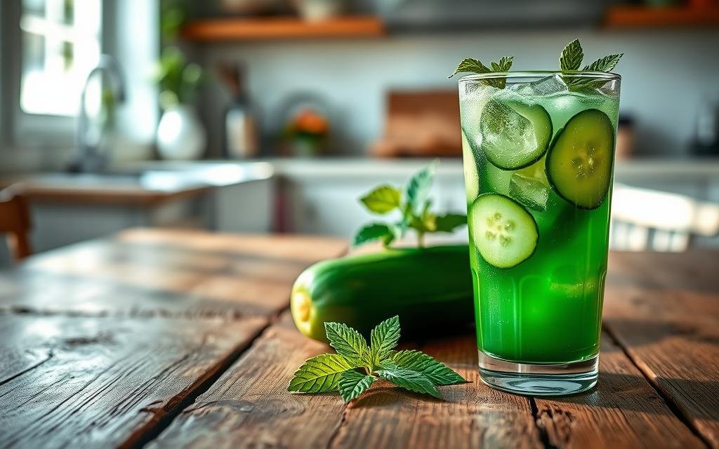 Receita de Suco Detox com Pepino