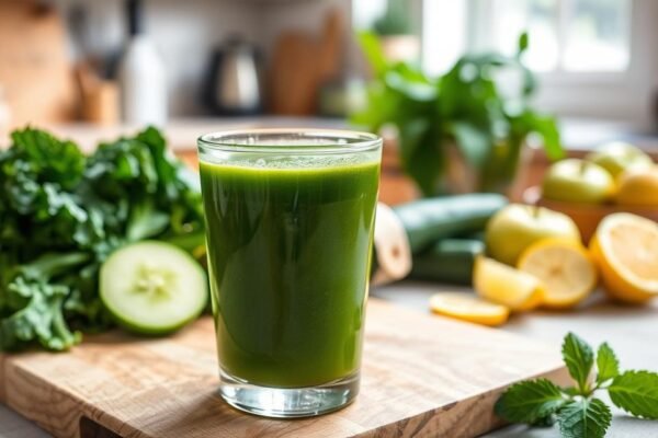 Suco Verde para Desintoxicar o Fígado