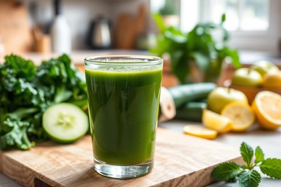 Suco Verde para Desintoxicar o Fígado