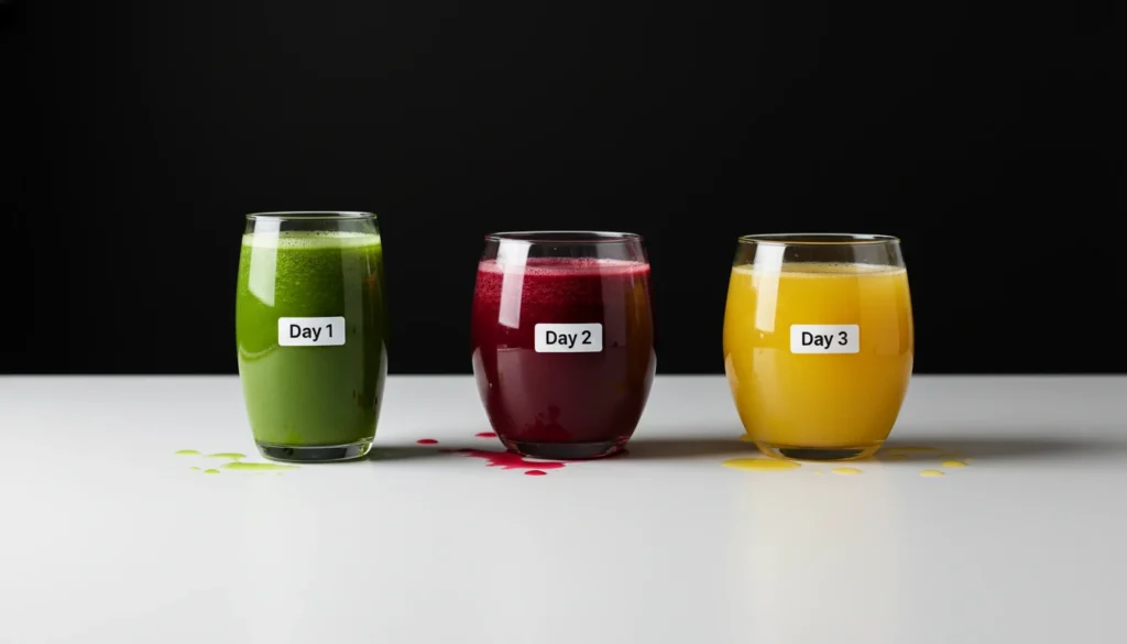 Detox de 3 Dias com Sucos