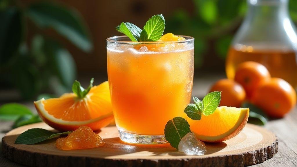 Receita fácil de suco de abacaxi com hortelã para você iniciante