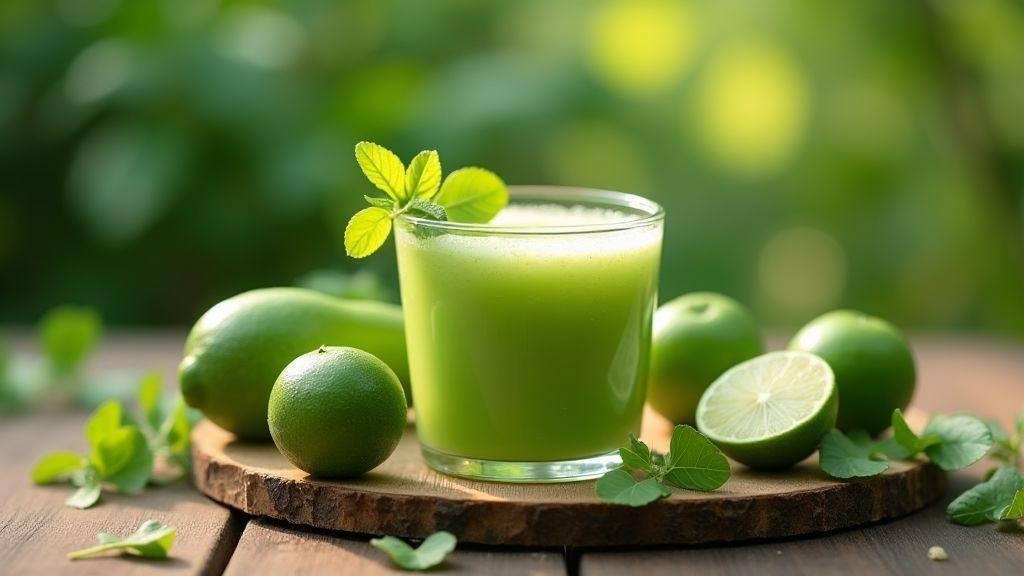 Receita prática de suco clareador facial e detox caseiro