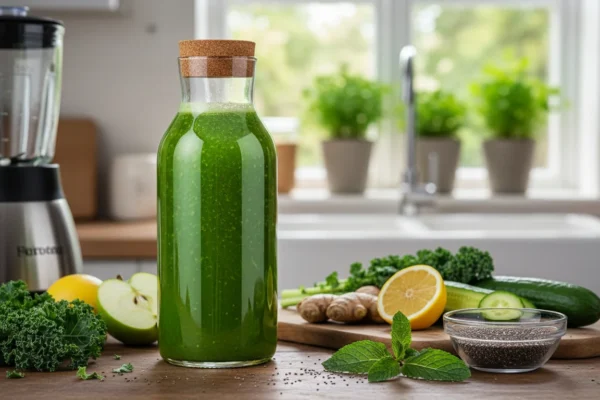 Detox 24h: O Melhor Suco Verde para Limpar o Organismo