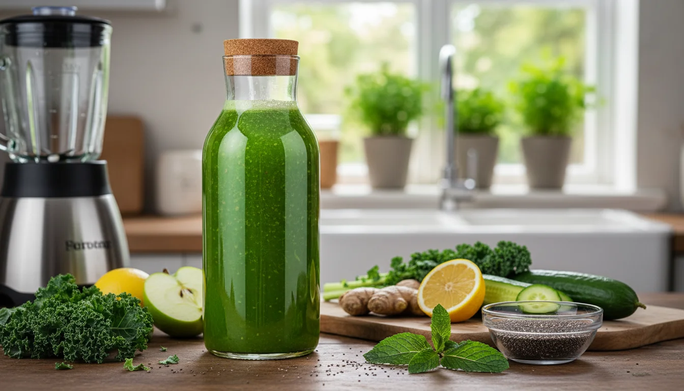 Detox 24h: O Melhor Suco Verde para Limpar o Organismo