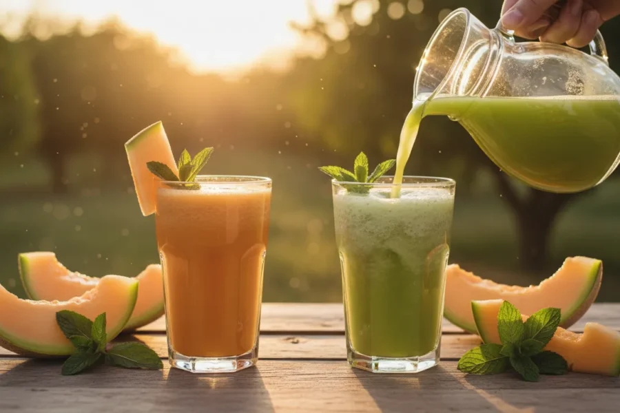 O Fascinante Mundo do Detox de Melão com Hortelã
