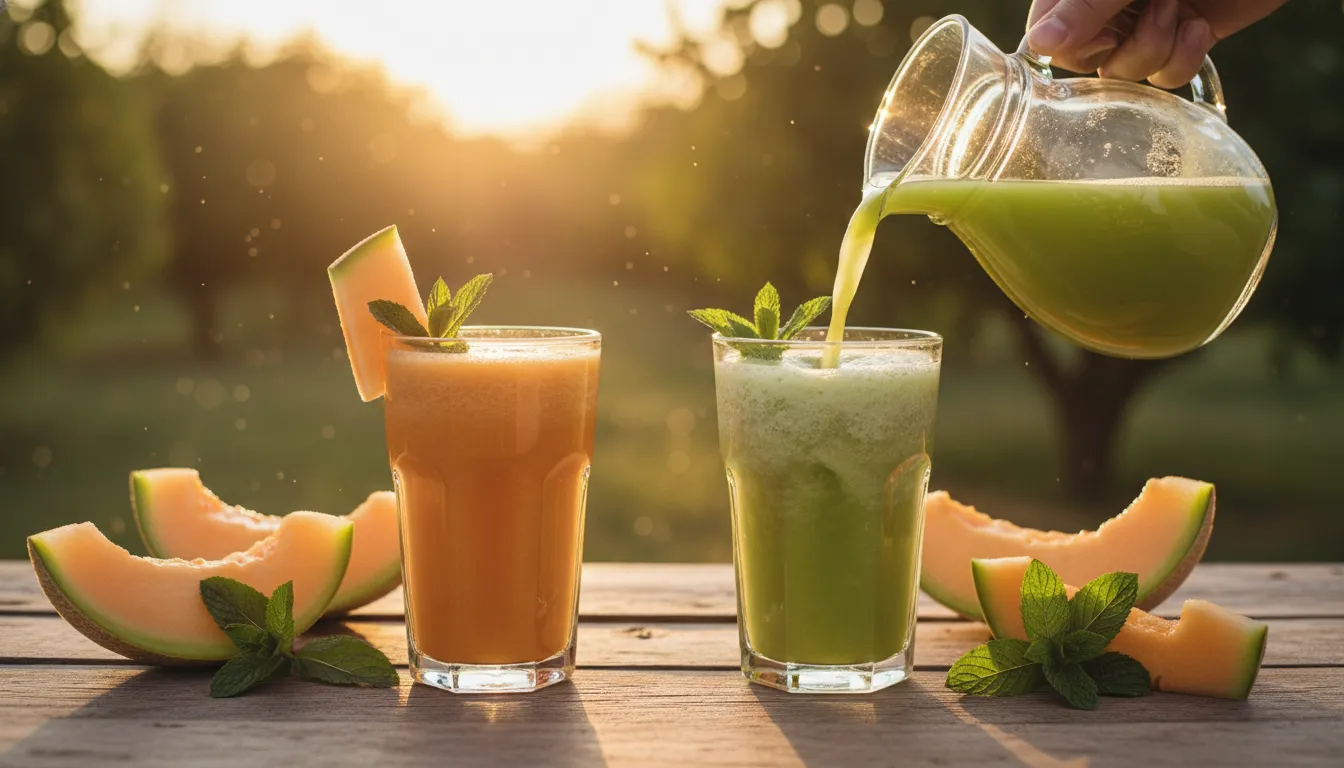 O Fascinante Mundo do Detox de Melão com Hortelã