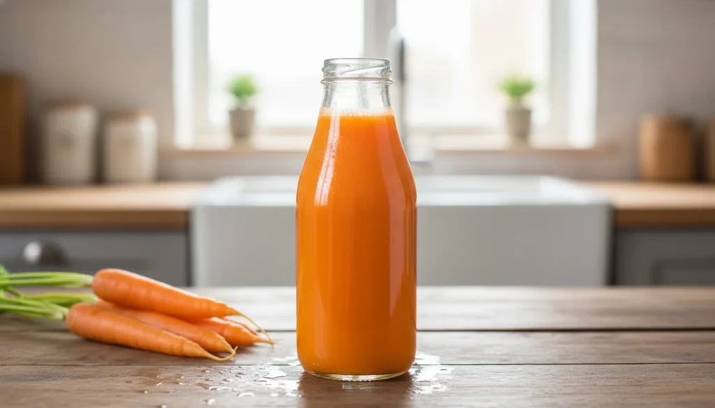 Suco de Cenoura Faz Bem para Visão