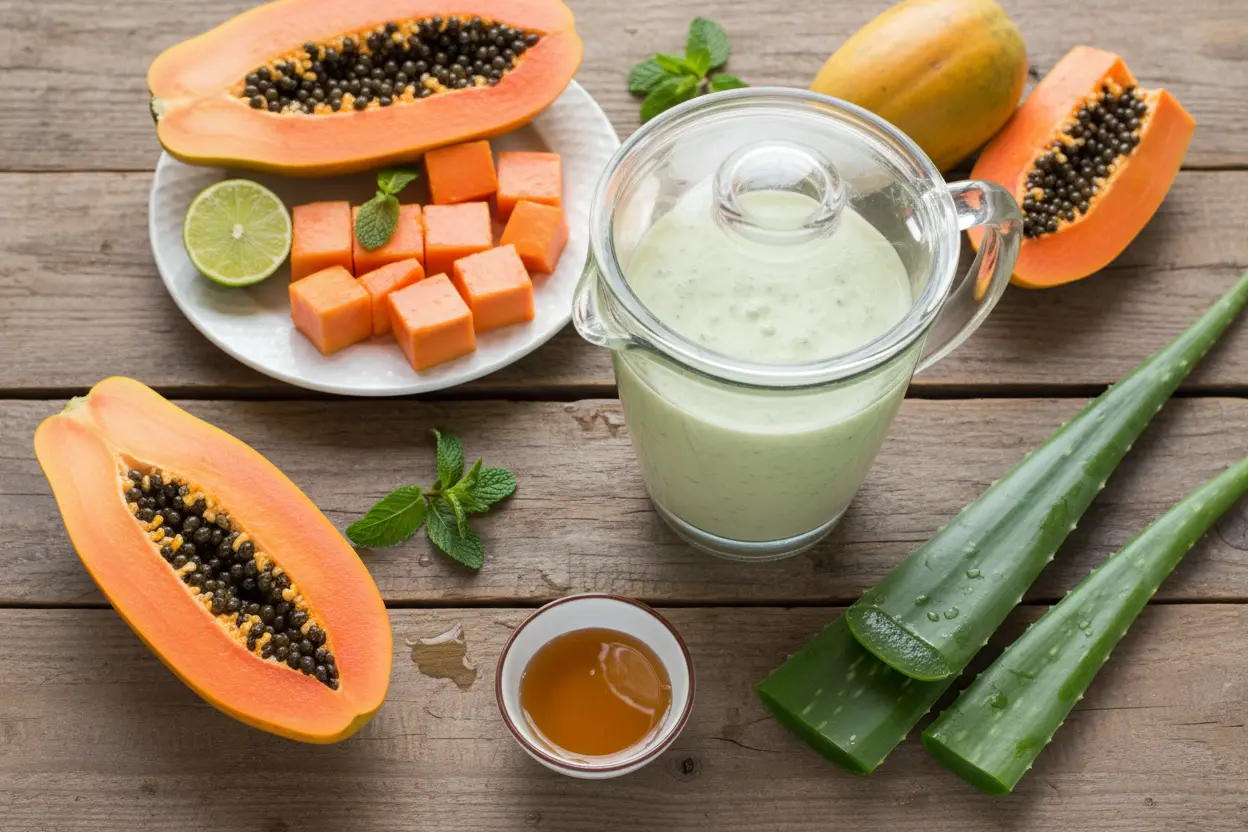 Ingredientes para suco para quem tem refluxo