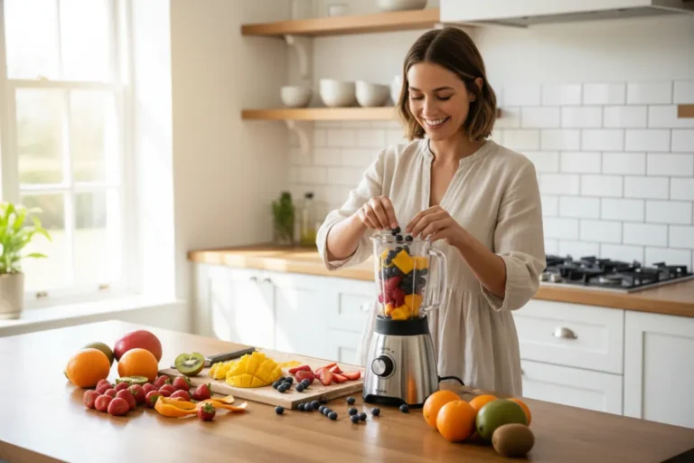 Suco de fruta com casca vale a pena mais nutrientes