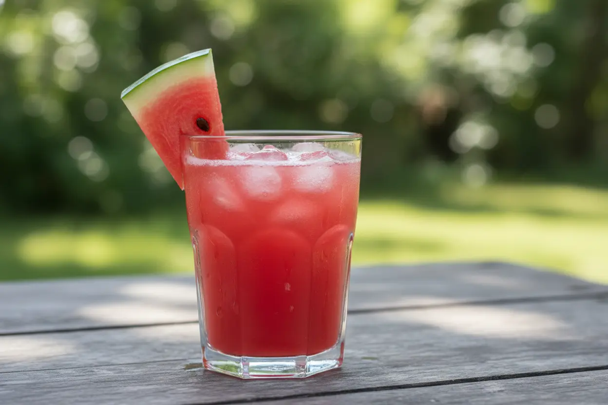 Suco de melancia hidrata mais do que a água estudo