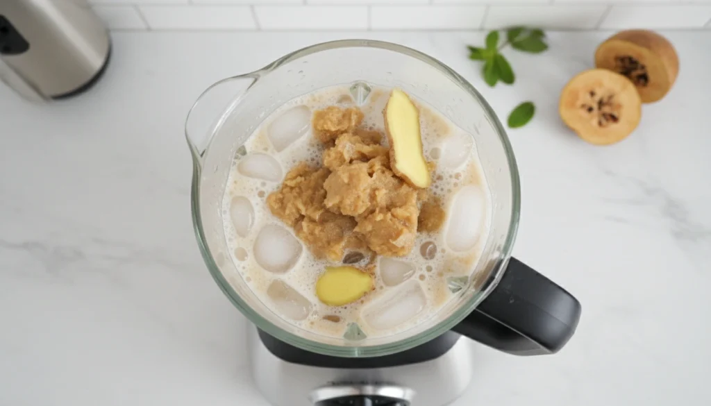 Ingredientes naturais para preparar Suco de Sapoti detox em casa