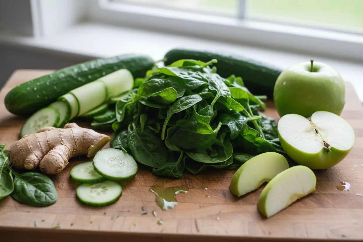 ingredientes suco verde