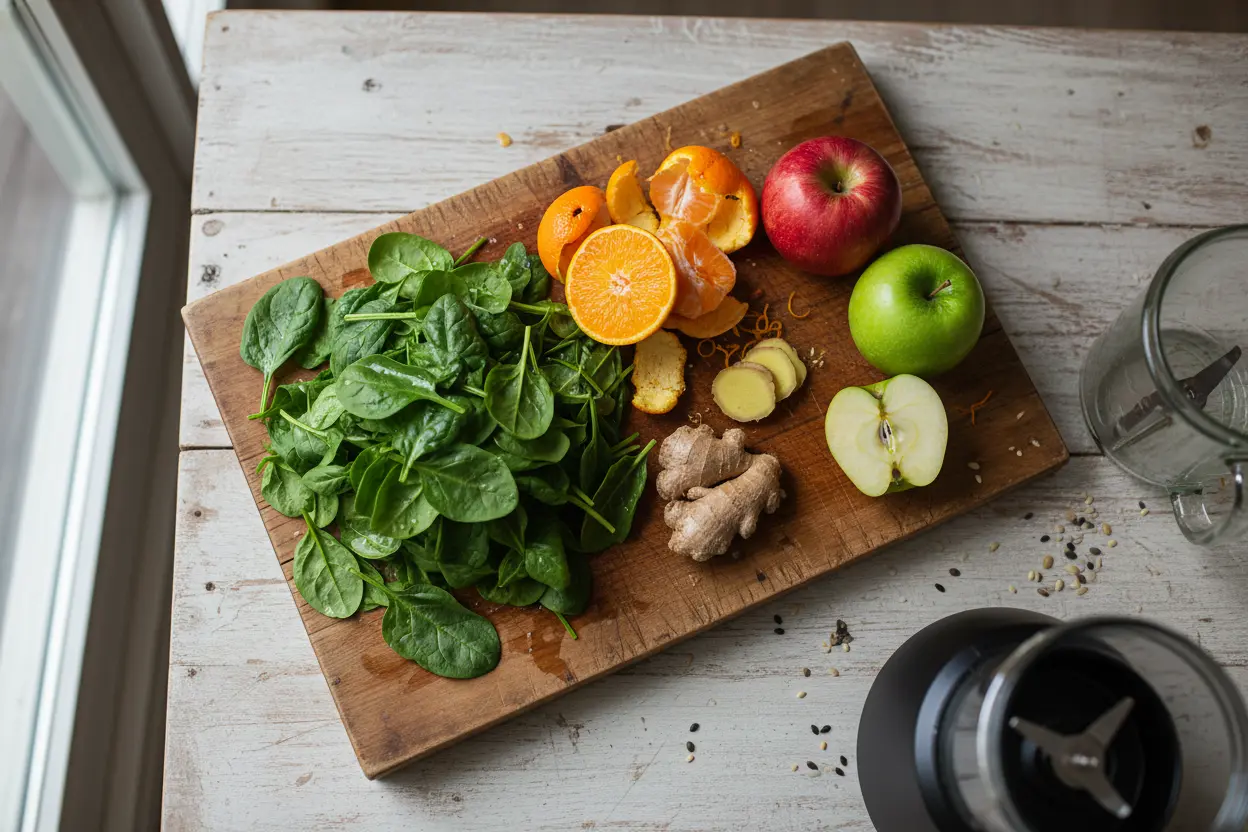 Ingredientes para suco