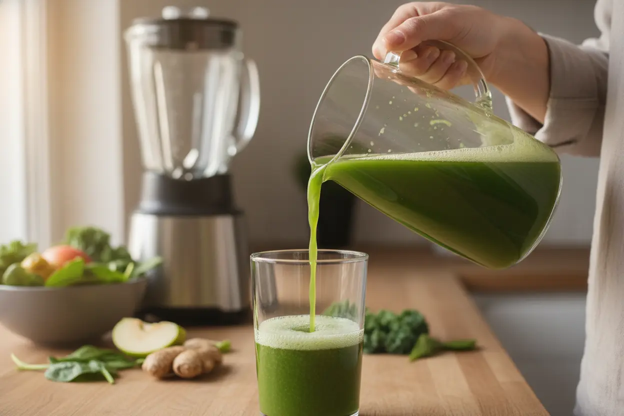Preparar suco para acabar com o cansaço