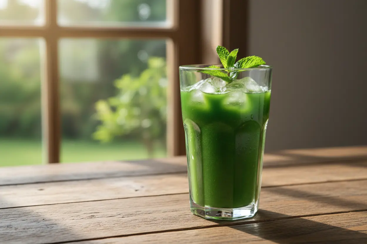 receita suco verde