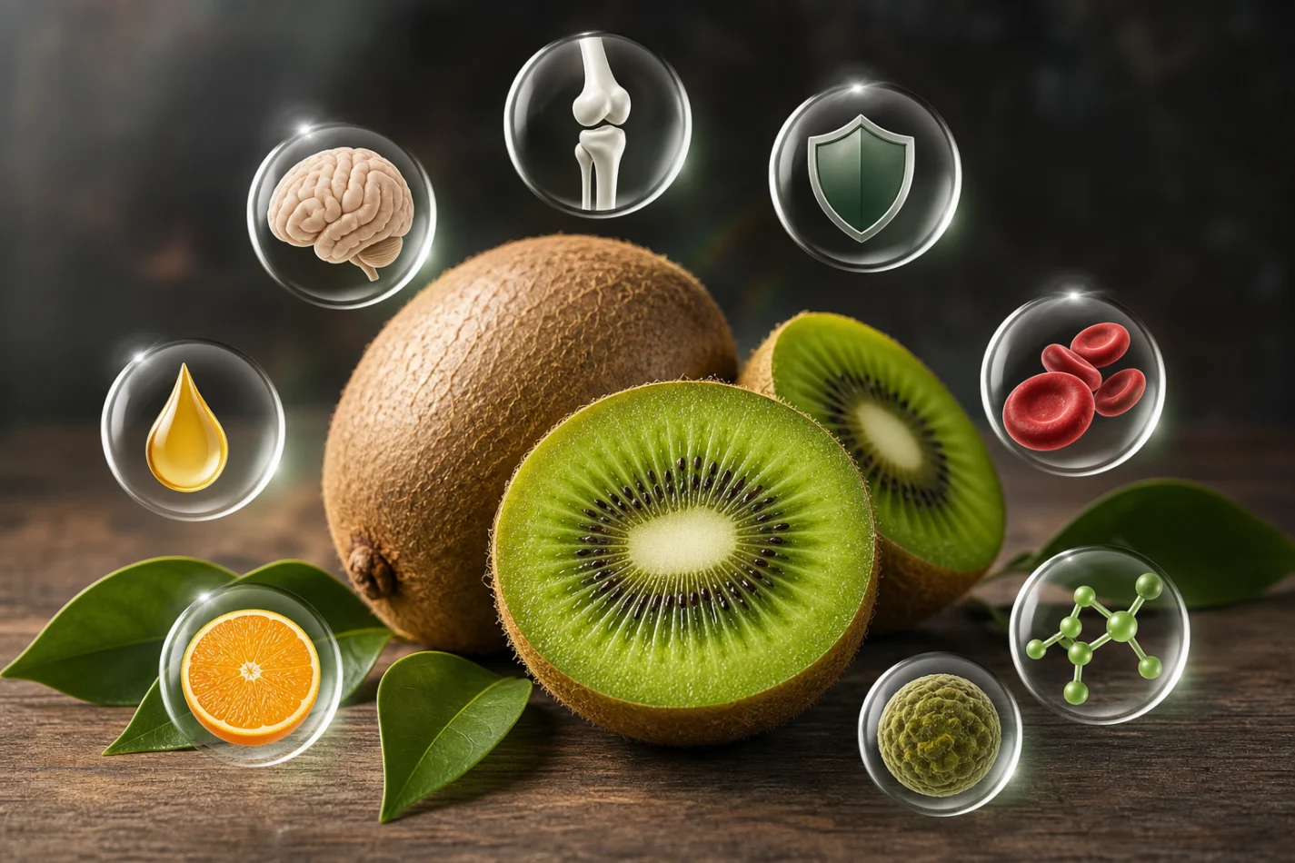 Nutrientes do kiwi que fazem diferença 