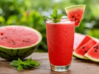 Suco de Melancia Benefícios para hidratar e refrescar o dia