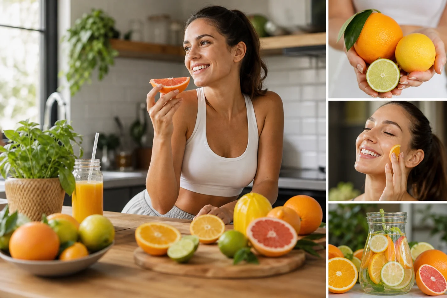 Benefícios dos cítricos no dia a dia | Suco Pura Energia Benefícios dos cítricos no dia a dia