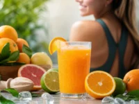 Suco Cítrico Refrescante com Vitamina C para Energia e Leveza