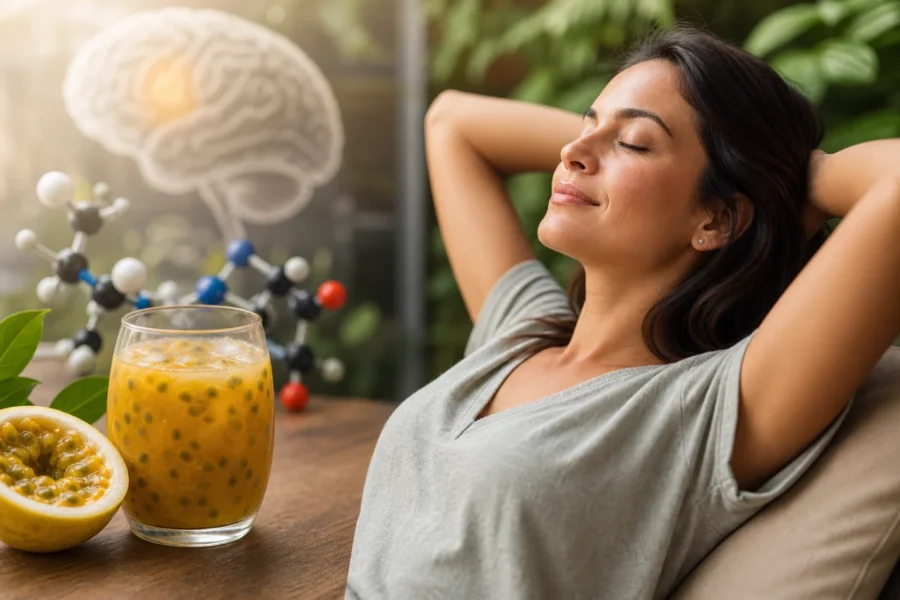 Suco de Maracujá Acalma a Ansiedade? a Ciência Explica