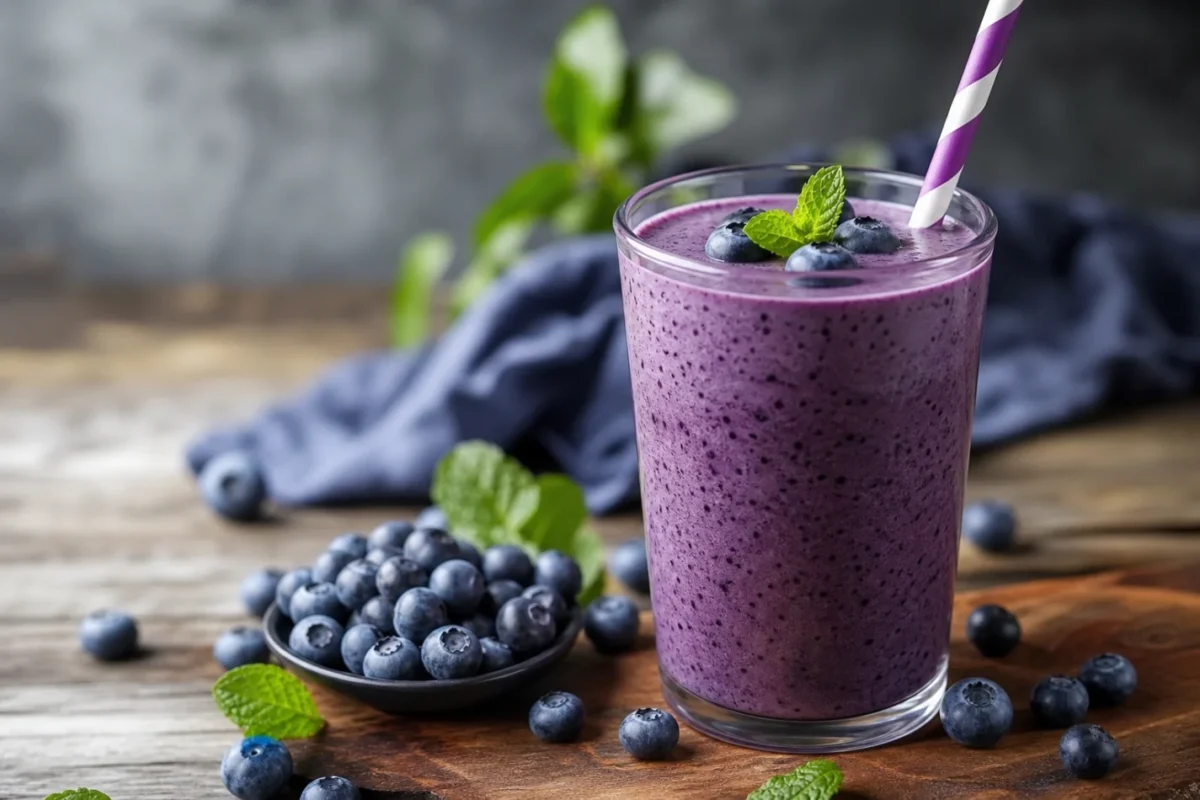 Como Fazer Suco de Mirtilo com Receita Simples e Antioxidantes