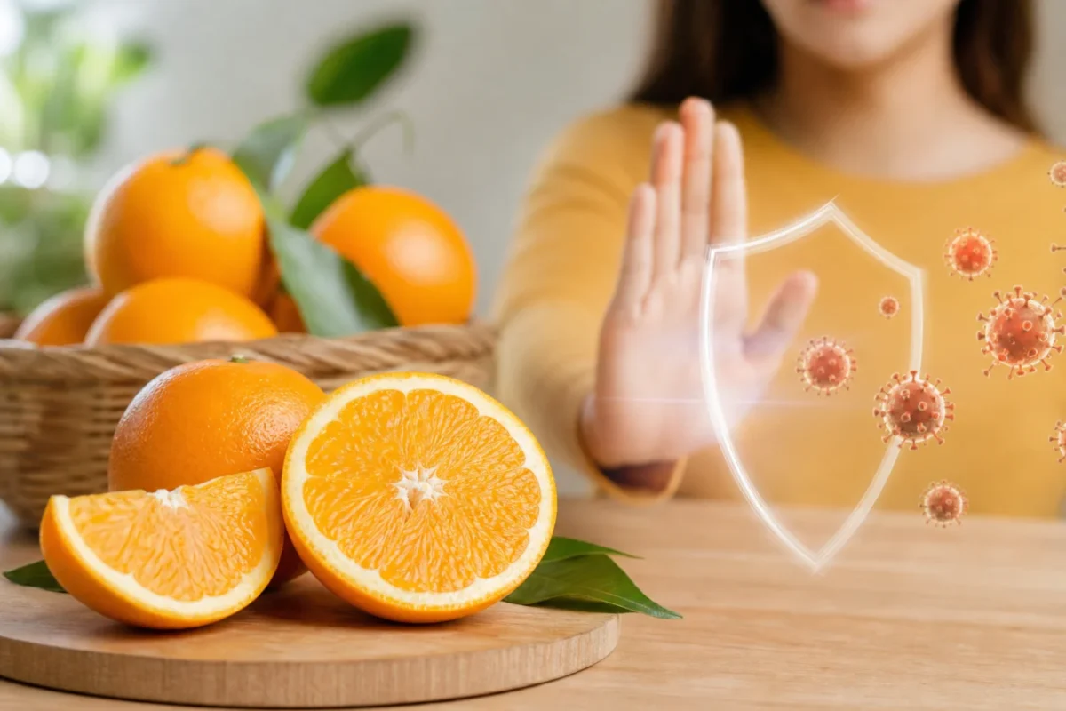 Laranja Aumenta a Imunidade? Entenda o Que a Ciência Diz na Prática