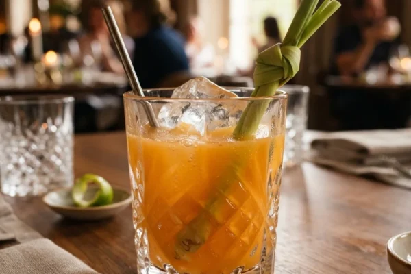 Esqueça Tudo que Você Sabe Sobre Suco de Melão: O Segredo da Infusão de Capim-Santo com Bergamota