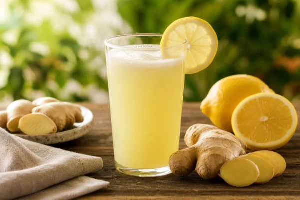 Suco de Limão com Gengibre para Apoiar a Imunidade na Rotina Diária