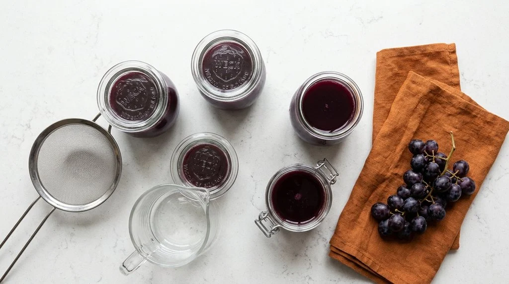 Suco De Uva Natural Potes Para Guardar